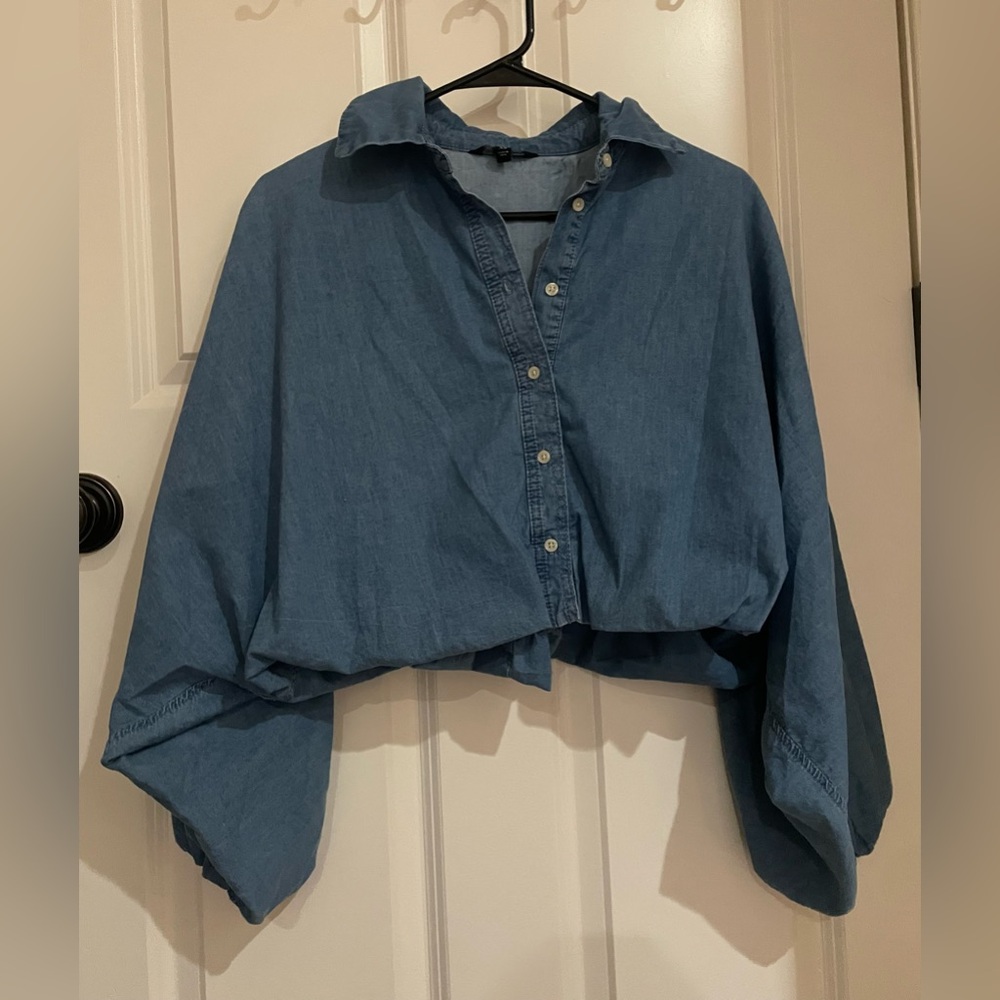 Banana Republic Light Blue Denim Shirt